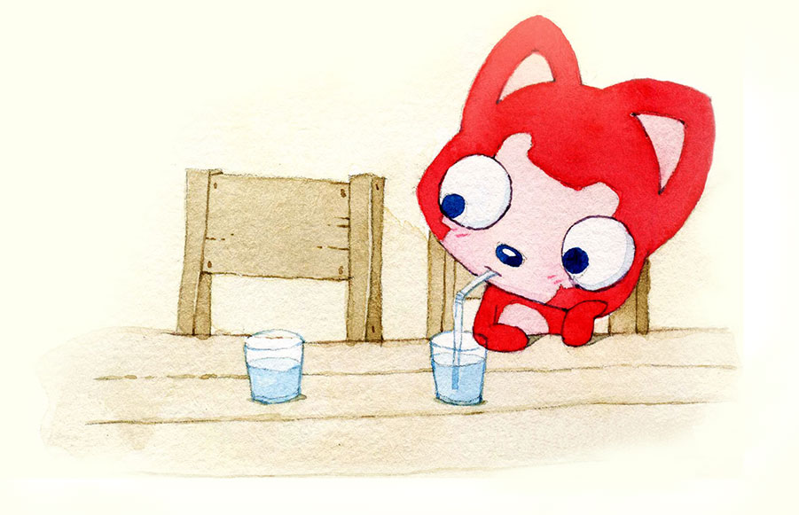 过去的我都是一个人生活，享受着孤独，也憧憬着爱情